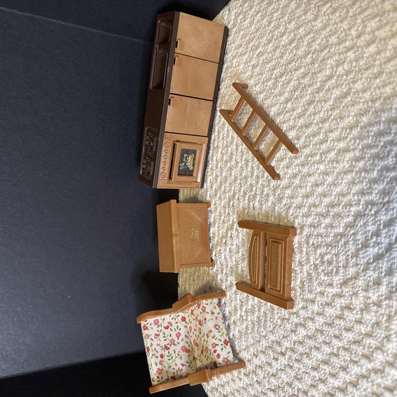 Vtg 1986 Sylvanian Bandai Maple Town Story Calico Critters Furniture Replacement - Picture 1 of 5